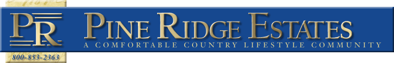 pine ridge community map